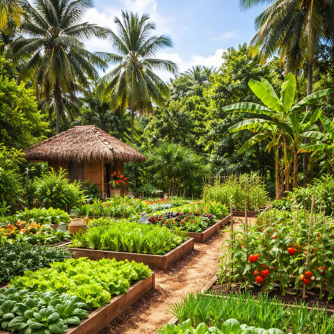 Boralani Government Urges Household Backyard Gardening